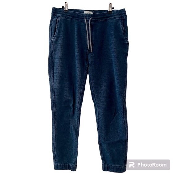 Taylor Stitch The Après Pant in Indigo Waffle - Picture 4 of 8